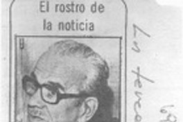 El rostro de la noticia.