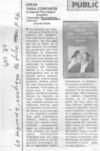 Crear para compartir.