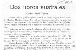 Dos libros australes