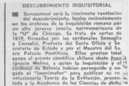Descubrimiento inquisitorial.