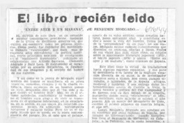 "Entre ayer y un mañana"