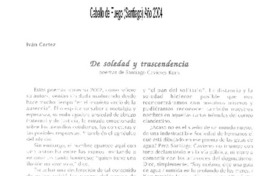De soledad y trascendencia