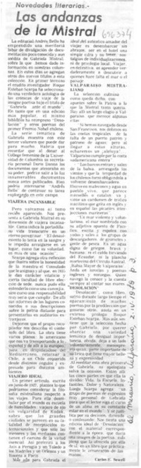 Las andanzas de la Mistral