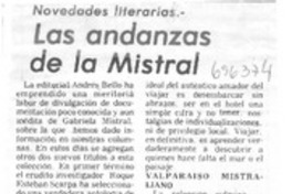 Las andanzas de la Mistral
