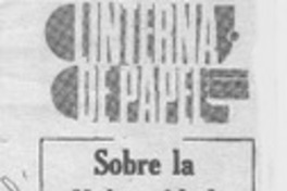 Sobre la universidad