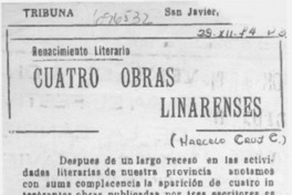 Cuatro obras linarenses