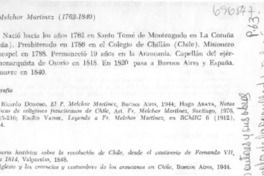 Melchor Martínez (1762-1840)