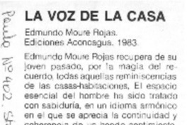 La Voz de la casa.