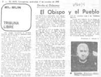El obispo y el pueblo