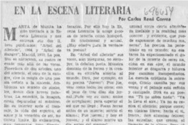 En la escena literaria