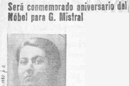 Ideario de Gabriela Mistral.