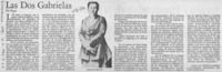 Las dos Gabrielas