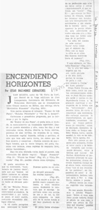 Encendiendo horizontes