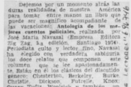 Antología de los mejores cuentos policiales