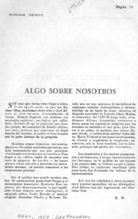 Algo sobre nosotros