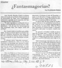 Fantasmagorías?