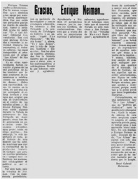 Gracias, Enrique Neiman...