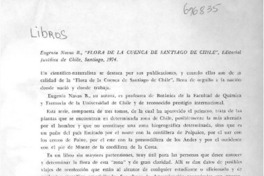 Flora de la cuenca de Santiago de Chile