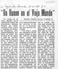 Un huaso en el viejo mundo