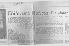 Chile, una noticia