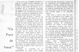 Un poco de amor