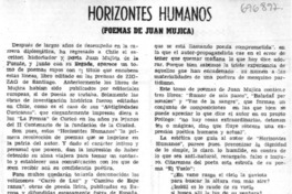 Horizontes humanos