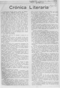 El pensamiento de don Valentín Letelier.