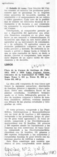 Flora de la cuenca de Santiago de Chile