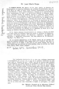 Dr. Juan Marín Rojas.