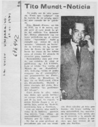 Tito Mundt-Noticia.
