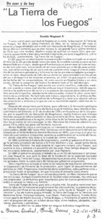 La tierra de los fuegos