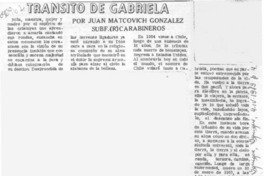 Tránsito de Gabriela