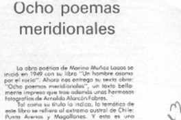 Ocho poemas meridionales
