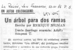 Un árbol para dos ramas