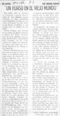 Un huaso Neiman en el viejo mundo