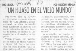 Un huaso Neiman en el viejo mundo