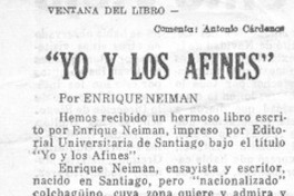 Yo y los afines
