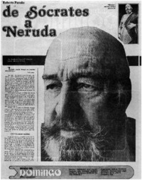 De Sócrates a Neruda : [entrevista]