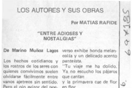 Entre adioses y nostalgias