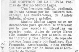 Los rostros de la lluvia