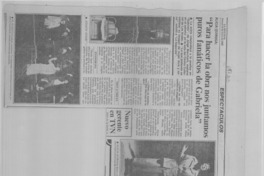 "Para hacer la obra nos juntamos puros fanáticos de Gabriela" : [entrevista]