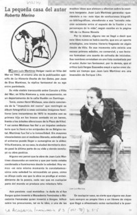 La pequeña casa del autor