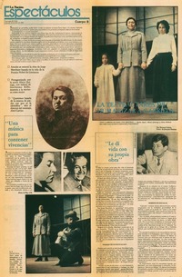 La teatral tarea de humanizar a Gabriela