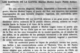 Los rostros de la lluvia