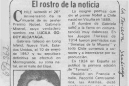 El rostro de la noticia.