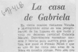 La casa de Gabriela