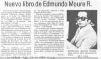 Nuevo libro de Edmundo Moure R.
