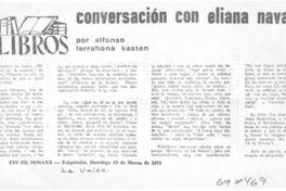 Conversación con Eliana Navarro