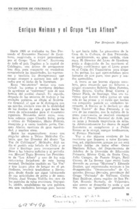 Enrique Neiman y el Grupo "Los afines"