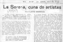 La Serena, cuna de artistas